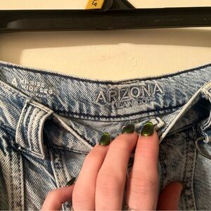 Arizona Jean Company Light Blue Flare & Wide Leg Jeans